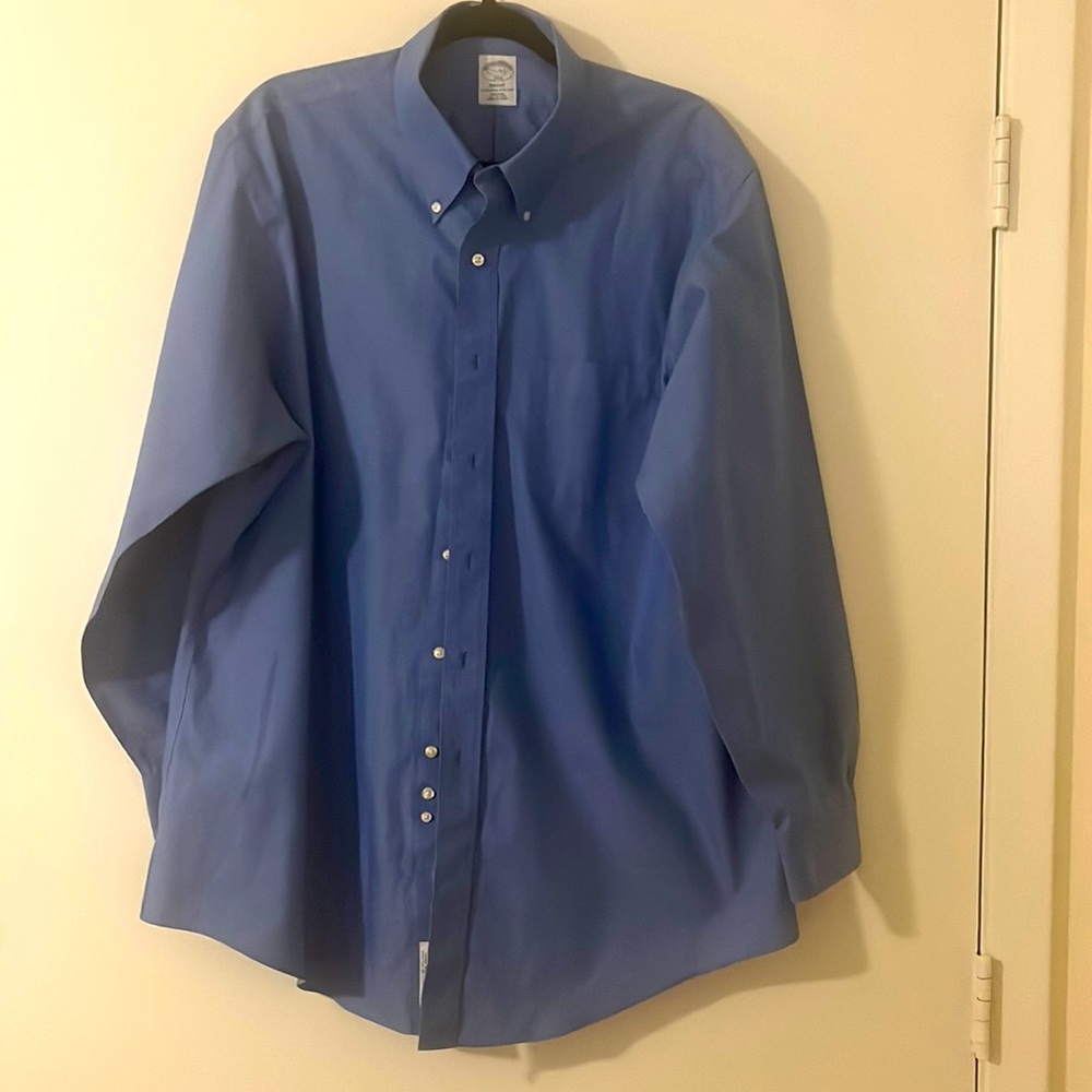 Long sleeve button down.